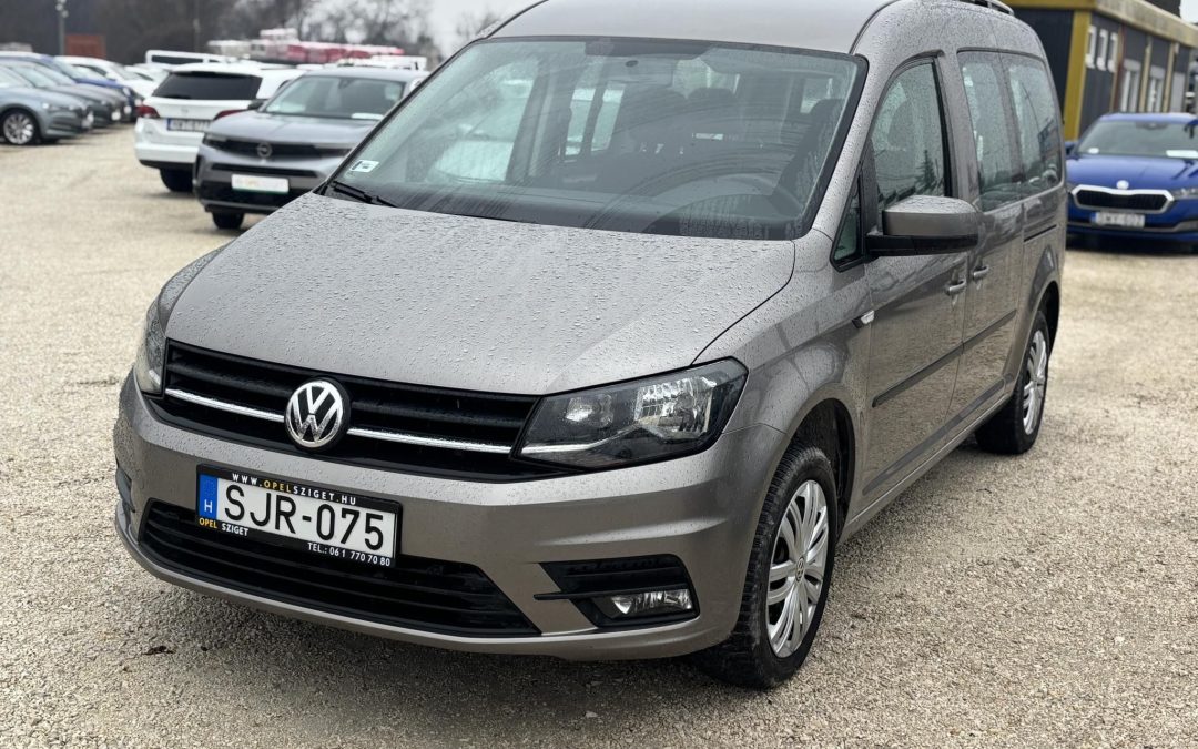 VOLKSWAGEN CADDY 1.4 TSI BMT Maxi Trendline Magyarországi! Végig Szervizelt! 1.Tulajdonostól! 1 Év Garancia! Áfás!