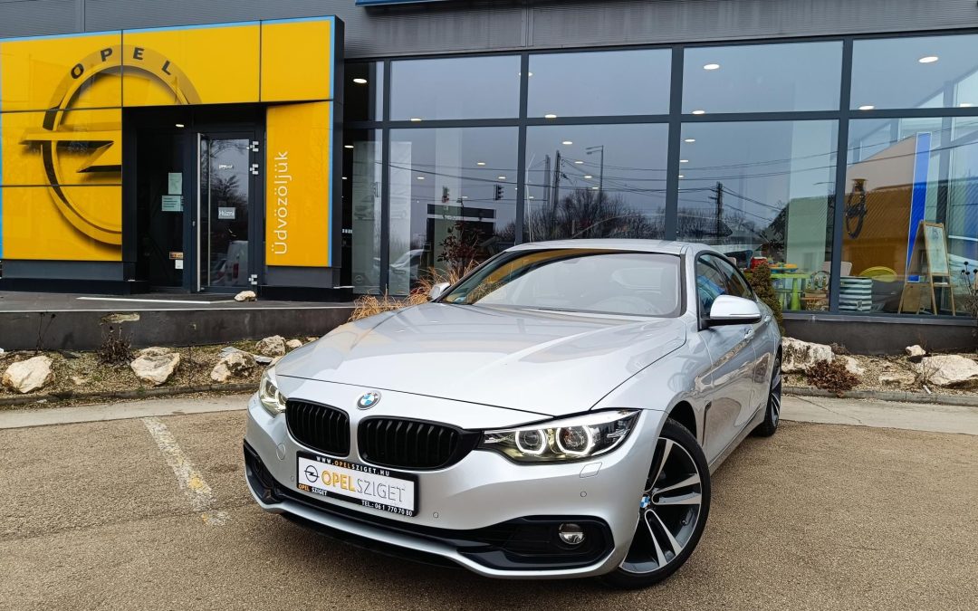 BMW 420i (Automata) ÁFÁS! Magyarországi! 1. tulajdonostól! Végig szervizelt! 1 év garanciával!