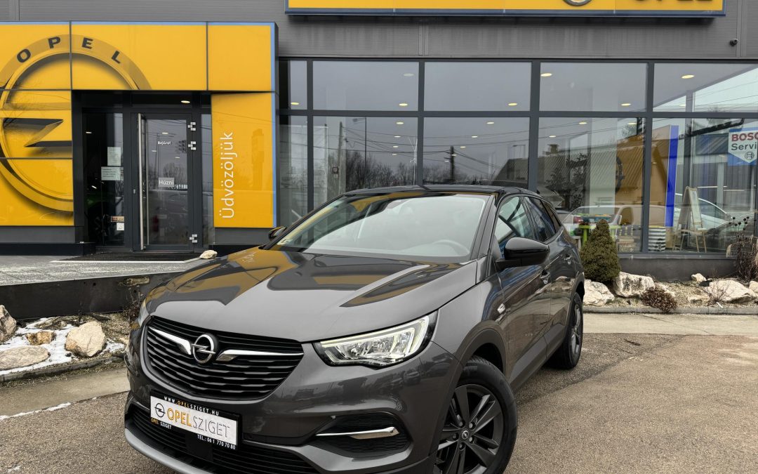 OPEL GRANDLAND X 1.2 T (Automata) ÁFÁS! Magyarországi! Első tulajdonostól! Végig szervizelt! 1 év garanciával!
