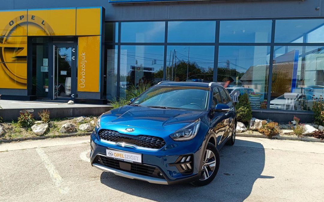 KIA NIRO HEV 1.6 GDI Gold DCT ÁFÁS! Magyarországi! Első tulajdonostól! Végig szervizelt! Gyári fényezésű!