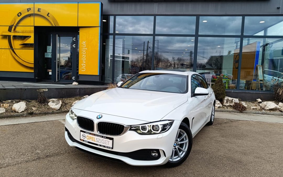 BMW 418d Advantage ÁFÁS! Magyarországi! 1. Tulajdonostól! Végig szervizelt! 1 ÉV GARANCIÁVAL!