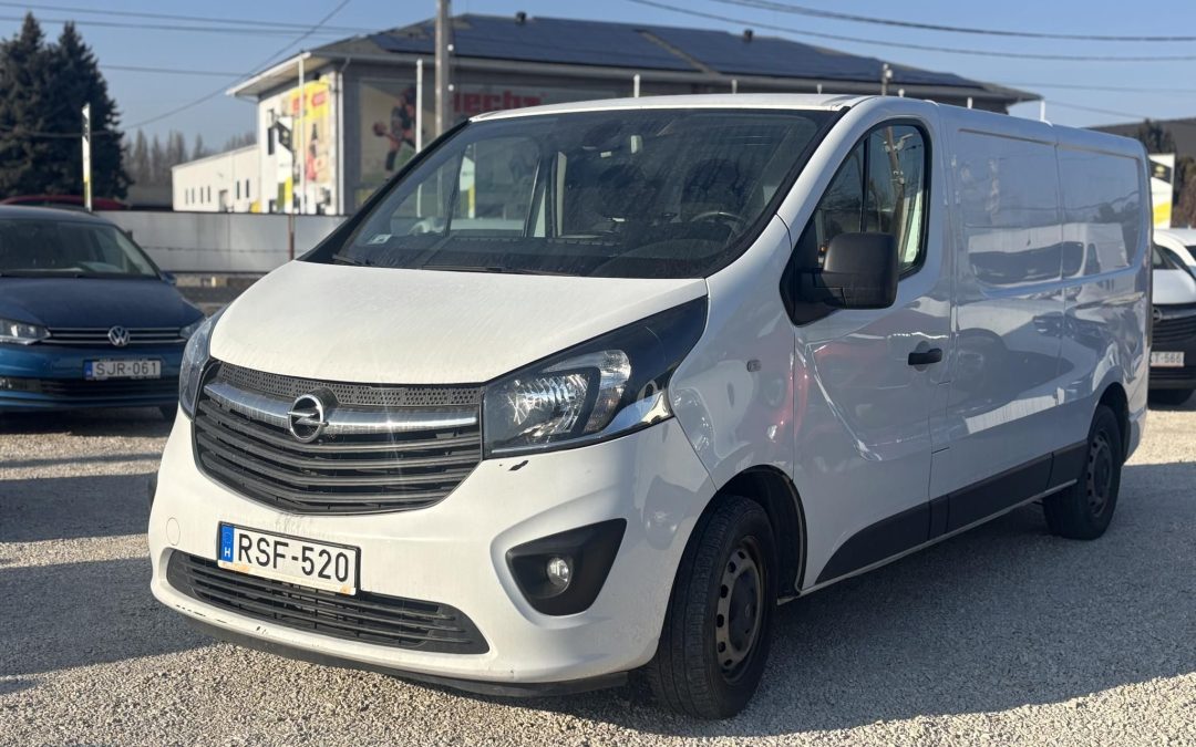 OPEL VIVARO 1.6 CDTI L2H2 2.9t Start-Stop Euro 6 Magyarországi! Végig Szervizelt! 1.Tulajdonostól! 1 Év Garanciával!