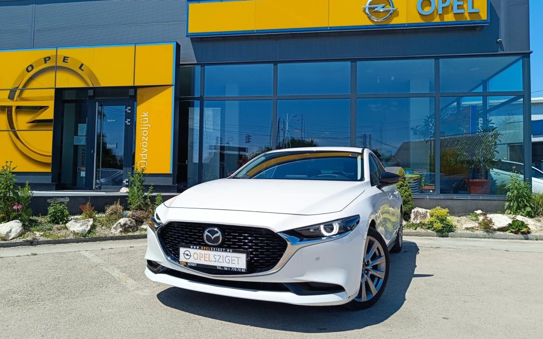 MAZDA 3 2.0 Skyactiv Plus (Automata) ÁFÁS!Magyarországi!1.Tulajdonostól!Végig szervizelt!Gyári fényezésű! BOSE Hifi