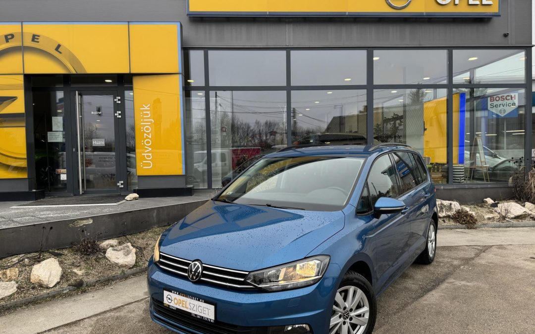 VOLKSWAGEN TOURAN 1.5 TSI ACT Comfortline DSG Magyarországi! Végig Szervizelt!1.Tulajdonostól!Gyári Fényezés!1Év Garanciával!