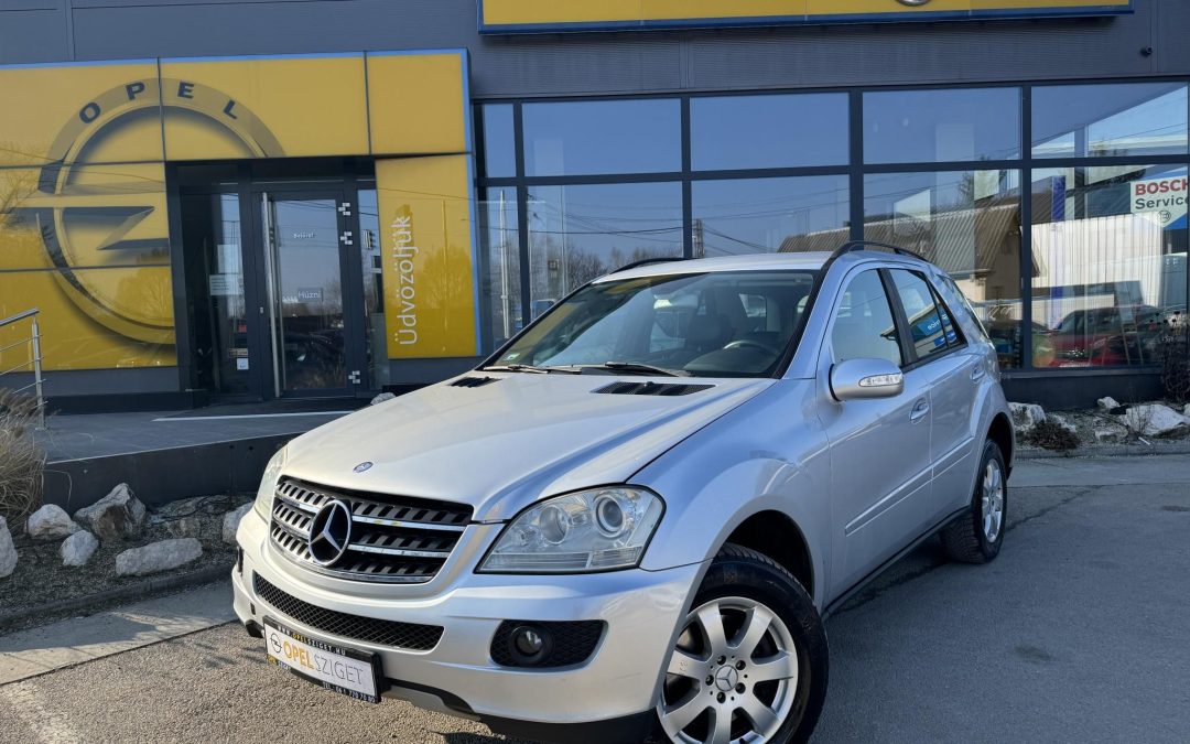 MERCEDES-BENZ ML 320 CDI (Automata) 3.5 T Vonóhorog!