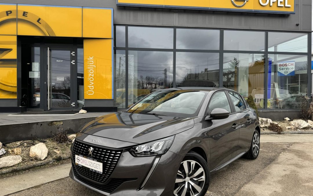 PEUGEOT 208 1.2 PureTech Active ÁFÁS! Magyarországi! 1. tulajdonostól! Végig szervizelt! 1 év garanciával!