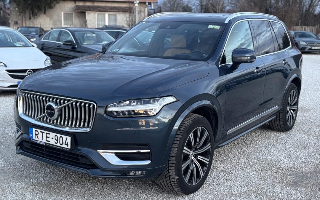 VOLVO XC90 2.0 [D5] Inscription Geartronic Magyarországi! Végig Szervizelt! 1.Tulajdonostól! Gyári Fényezés!1 Év Garancia!