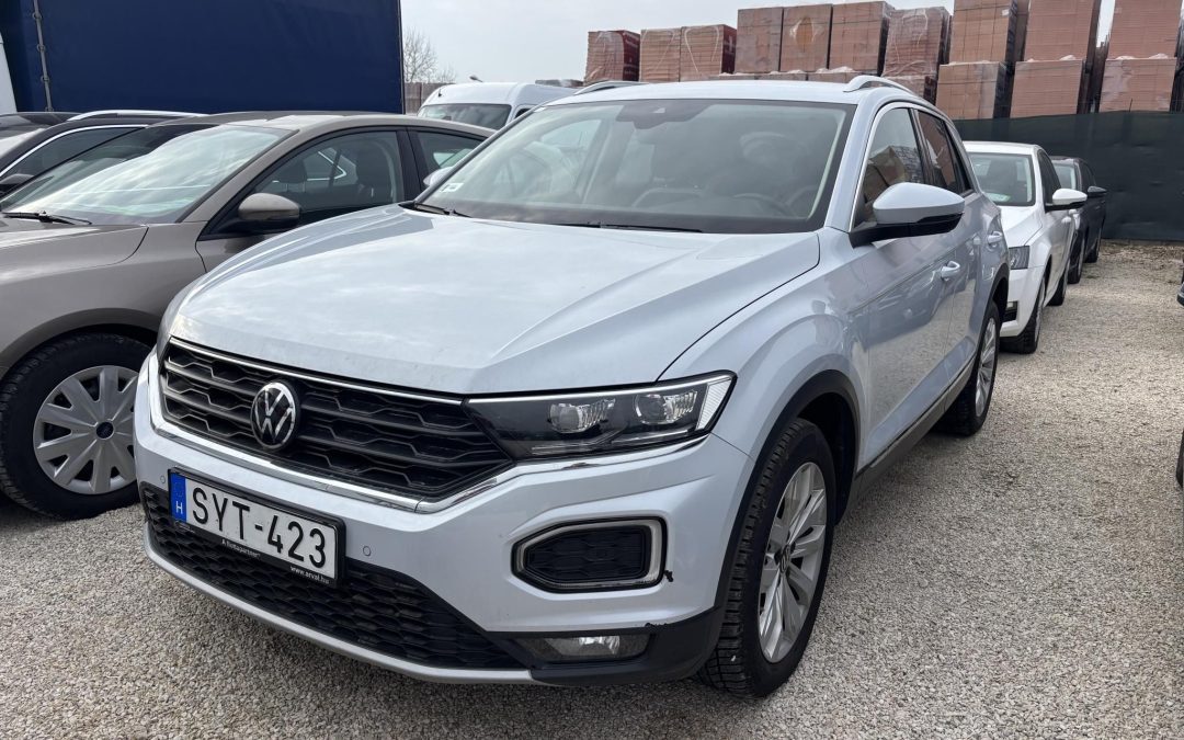 VOLKSWAGEN T-ROC 2.0 TDI SCR Sport DSG Magyarországi! 1.Tulajdonostól! Végig szervizelt! 1 Év Garancia!