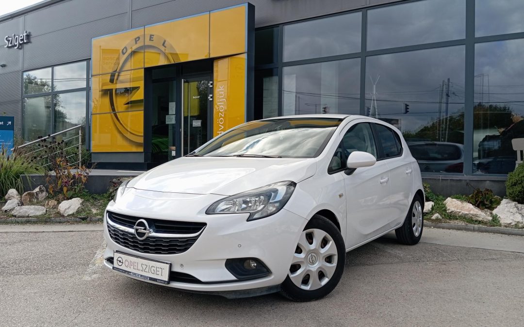 OPEL CORSA E 1.4 Enjoy (Automata) ÁFÁS! 1 ÉV GARANCIÁVAL! Magyarországi! Első tulajdonostól! Végig szervizelt!