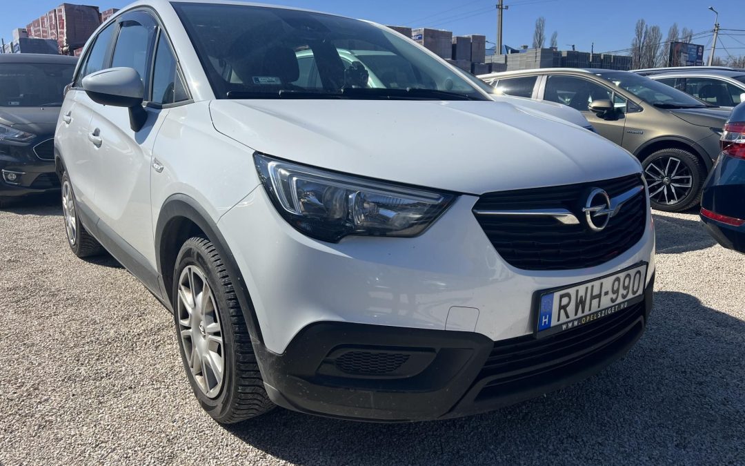 OPEL CROSSLAND X 1.2 Enjoy Magyarországi! Végig szervizelt! Gyári fényezésű! 1 Év Garanciával!