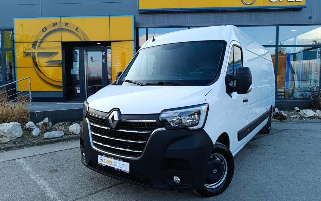 RENAULT MASTER 2.3 dCi 150 L3H2 3,5t Pack Comfort Magyarországi! Végig Szervizelt! 1.Tulajdonostól! Áfás!