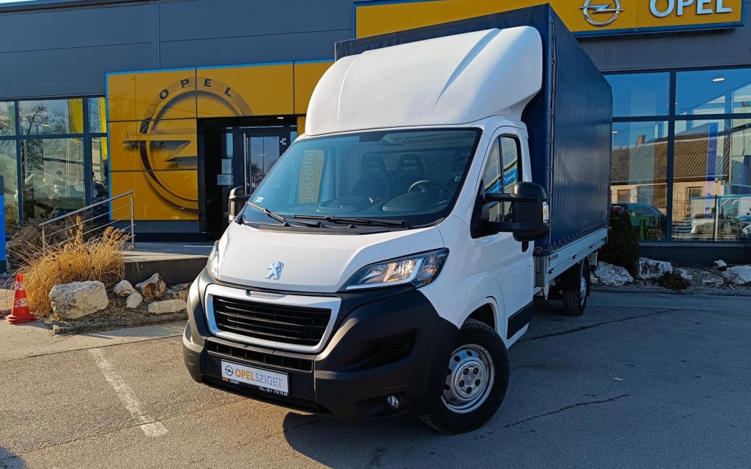 PEUGEOT BOXER 2.2 BlueHDI 350 CHC L3 Premium ÁFÁS! Magyarországi! Első tulajdonostól! Végig szervizelt! 1 ÉV GARANCIÁVAL!