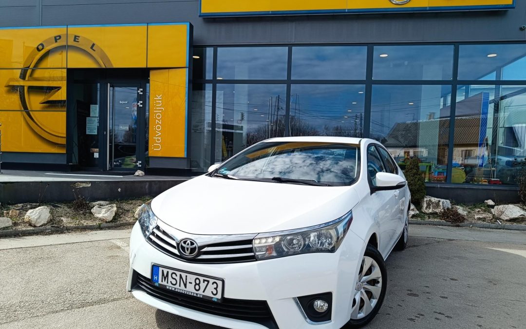 TOYOTA COROLLA Sedan 1.6 Active (Automata) Magyarországi! Friss müszaki!