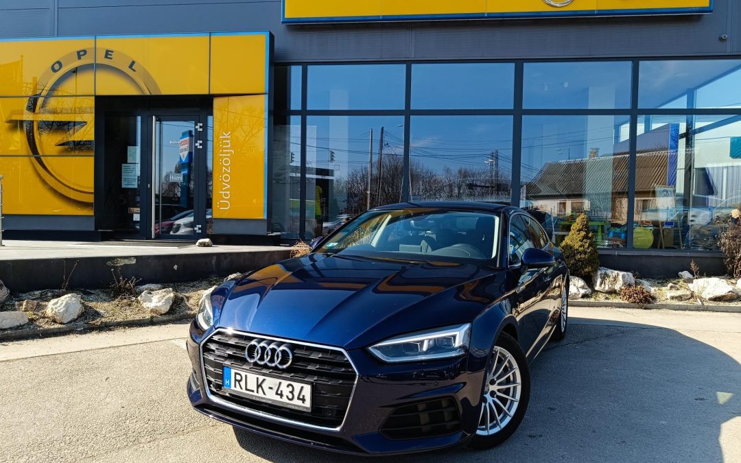 AUDI A5 Sportback 40 TDI Basis quattro S-tronic Magyarországi! 1.Tulajdonostól! Végig szervízelt! 1 Év Garancia!