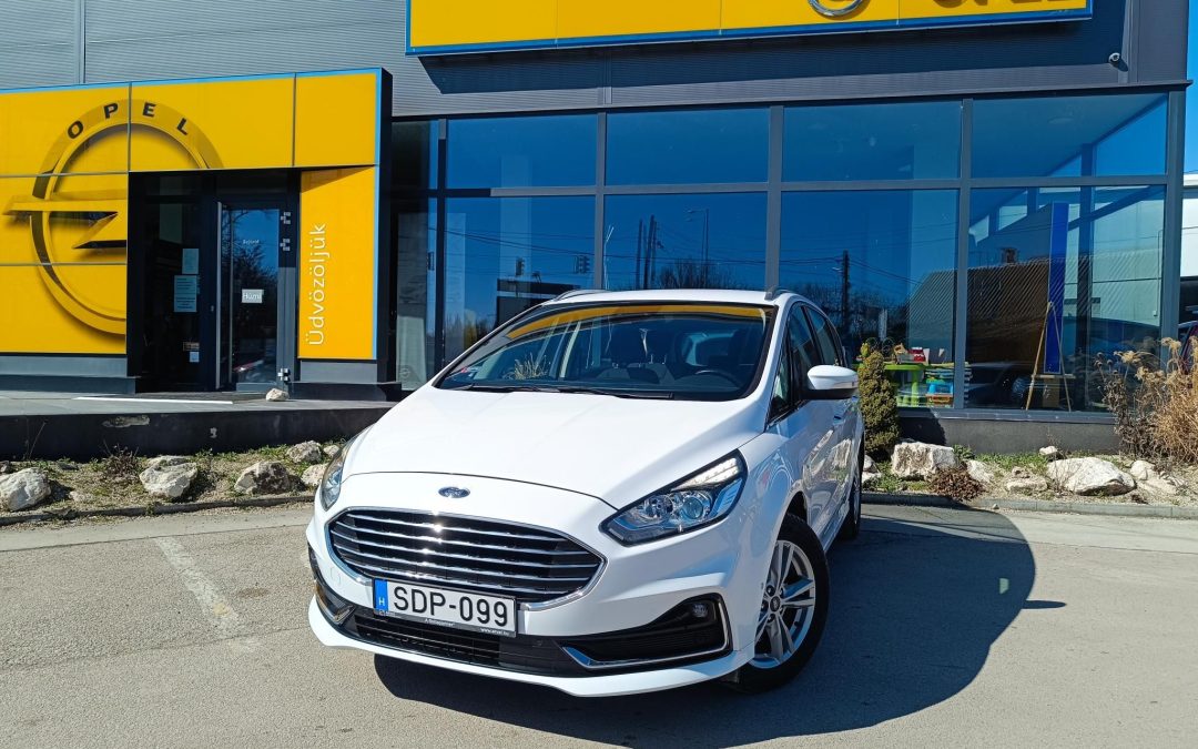 FORD S-MAX 2.0 EcoBlue Titanium (Automata) [7 személy] ÁFÁS! 1.TULAJDONOSTÓL! 1 ÉV GARANCIÁVAL! MAGYARORSZÁGI! VÉGIG SZERVIZELT!