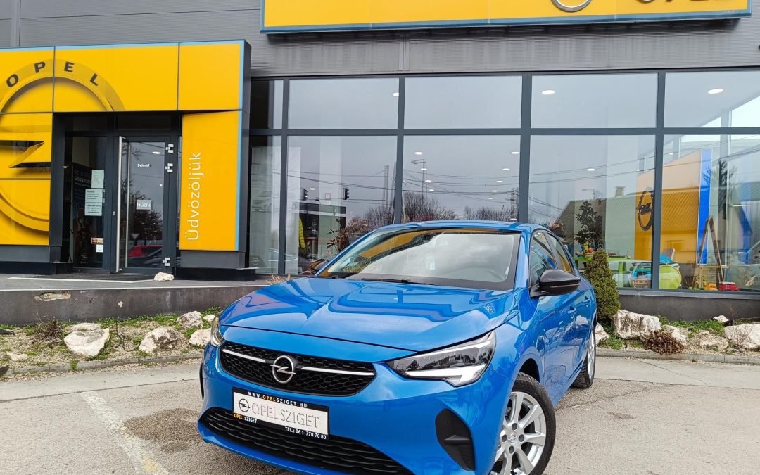 OPEL CORSA F 1.2 Edition ÁFÁS! Magyarországi! Első tulajdonostól! Végig szervizelt!