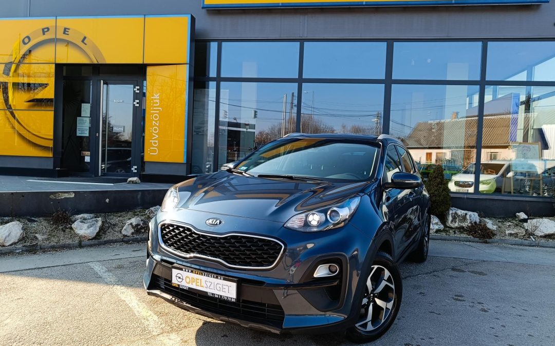 KIA SPORTAGE 1.6 T-GDI Bronze DCT ÁFÁS! Magyarországi! Első tulajdonostól! Végig szervizelt! Gyári garanciális!
