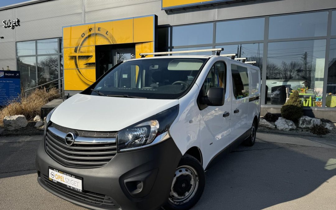 OPEL VIVARO 1.6 CDTI L2H1 2.9t Start-Stop Euro 6 ÁFÁS! Magyarországi! 1. tulajdonostól! Végig szervizelt! WEBASTO!