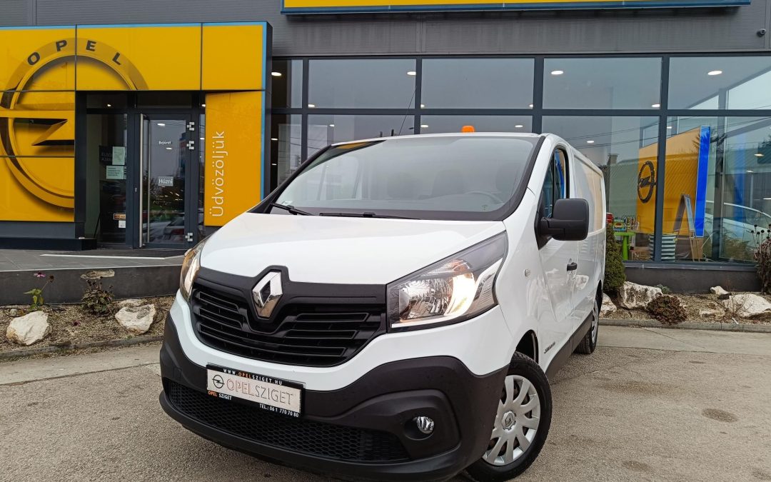 RENAULT TRAFIC 1.6 dCi 120 L1H1 2,9t Pack Comfort S&S Euro6 ÁFÁS! Magyarországi! Első tulajdonostól! Végig szervizelt! 1 Év Garanciával!