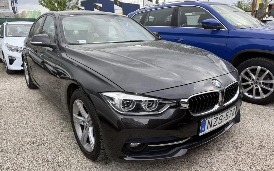 BMW 318d Sport (Automata) ÁFÁS! Magyarországi! 1. tulajdonostól! Végig BMW által szervizelt! Garanciával!
