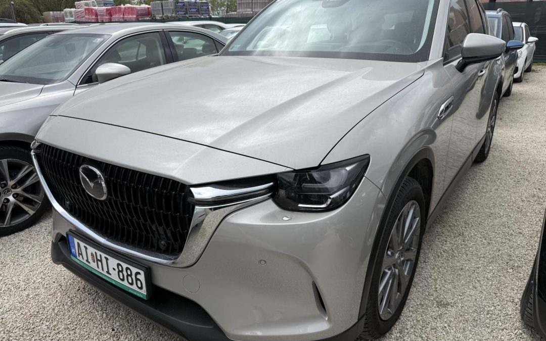 MAZDA CX-60 3.3 Skyactiv D Exclusive-Line AWD (Automata) ÁFÁS! Magyarországi! Első tulajdonostól! 3000 km! Gyári garanciális!