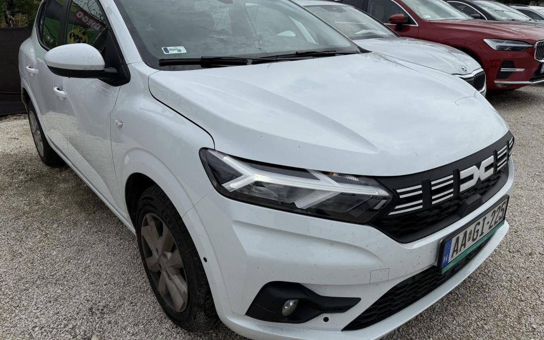 DACIA SANDERO 1.0 TCe Expression ÁFÁS! Magyarországi! Első tulajdonostól! Végig szervizelt!
