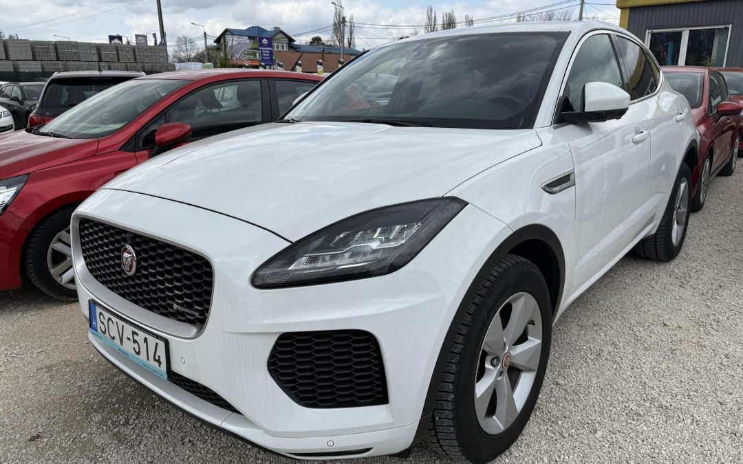 JAGUAR E-PACE D150 R-Dynamic S FWD ÁFÁS! Magyarországi! 1. tulajdonostól! Végig szervizelt! 1 év garanciával!