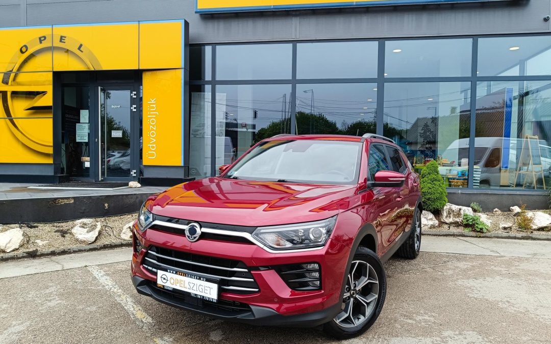 SSANGYONG KORANDO 1.5 Turbo GDI Style+ Magyarországi! 1. tulajdonostól! Garanciális! 47.000 km!