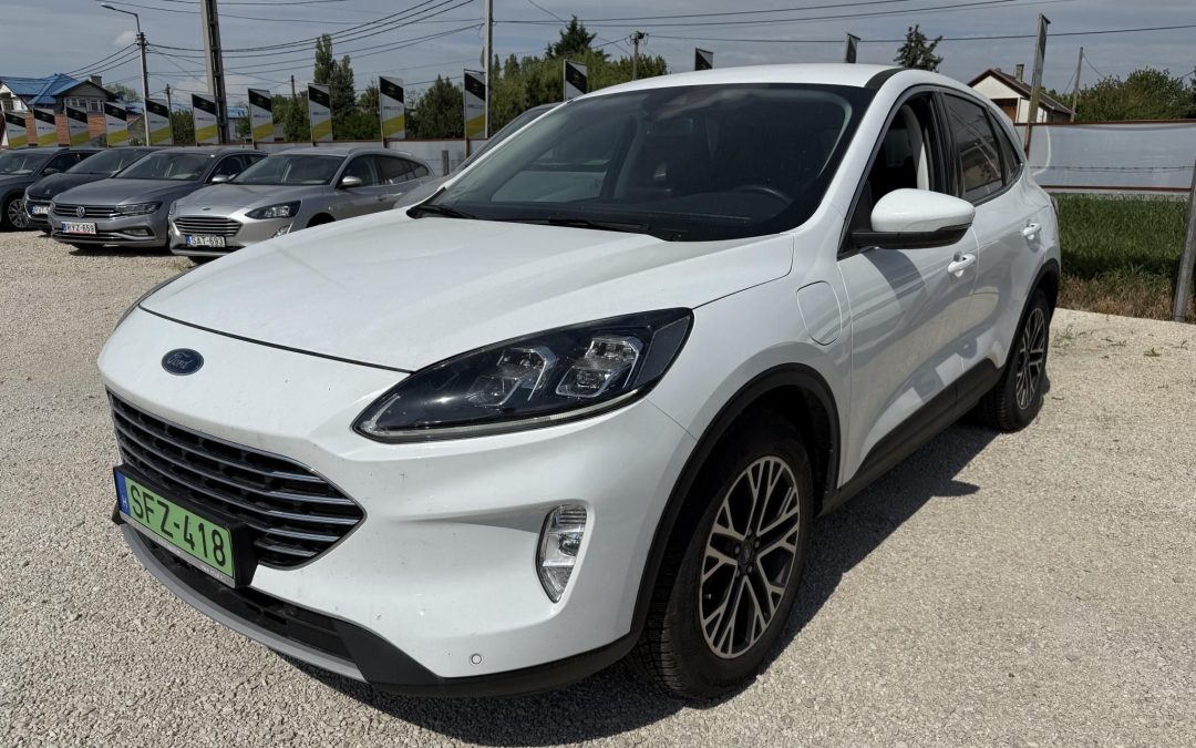 FORD KUGA 2.5 PHEV Titanium X CVT ÁFÁS! Magyarországi! 1. tulajdonostól! Végig szervizelt!