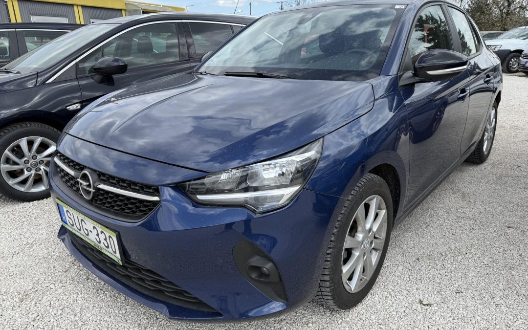 OPEL CORSA F 1.2 Edition ÁFÁS! Magyarországi! Első tulajdonostól! Végig szervizelt!