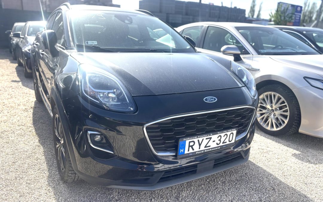 FORD PUMA 1.0 EcoBoost Titanium ÁFÁS!Magyarországi! Végig Szervizelt! 1.Tulajdonostól! 1 Év Garanciával!