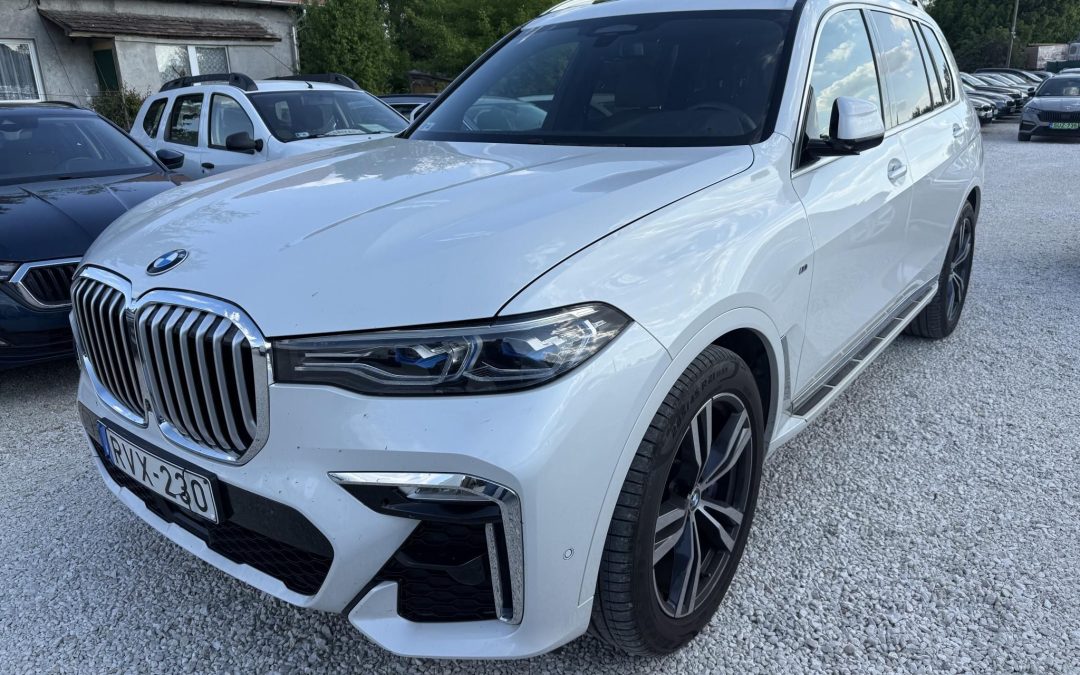 BMW X7 xDrive30d (Automata) M Packet! Magyarországi! 2027-IG GYÁRI GARANCIA! 3.5 T vonóhorog!