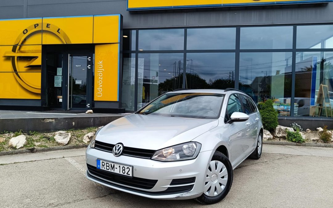 VOLKSWAGEN GOLF VII Variant 1.6 TDI BMT Comfortline Azonnal elvihető! Szép állapot!