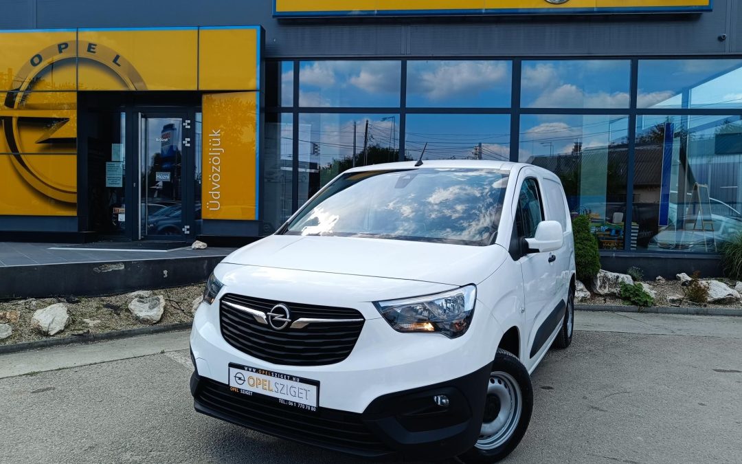 OPEL COMBO Cargo 1.5 DT L1H1 2.0t Enjoy Start&Stop ÁFÁS! Magyarországi! Vezetett szervizköny! Gyári Garanciális!