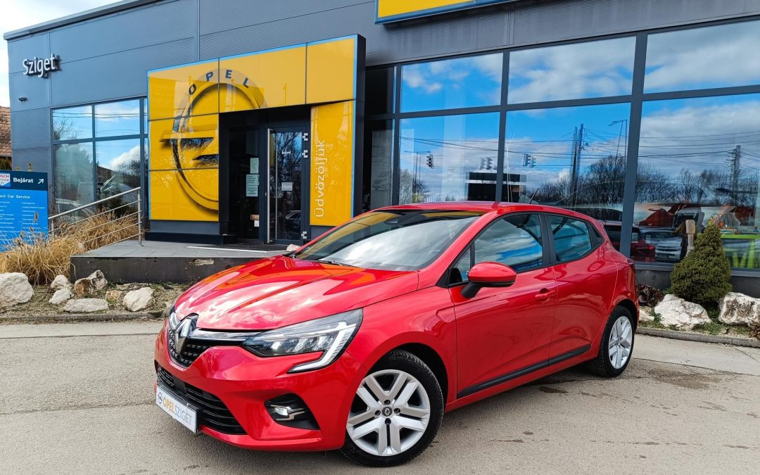 RENAULT CLIO 1.0 TCe LPG Zen TÖBB DARAB! MAGYARORSZÁGI! VÉGIG SZERVIZELT! 1 ÉV GARANCIÁVAL!