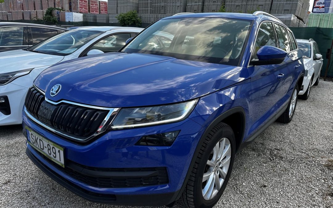 SKODA KODIAQ 2.0 TDI SCR Style DSG 1.TULAJDONOSTÓL! 1 ÉV GARANCIÁVAL! VÉGIG SZERVIZELT! MAGYARORSZÁGI!