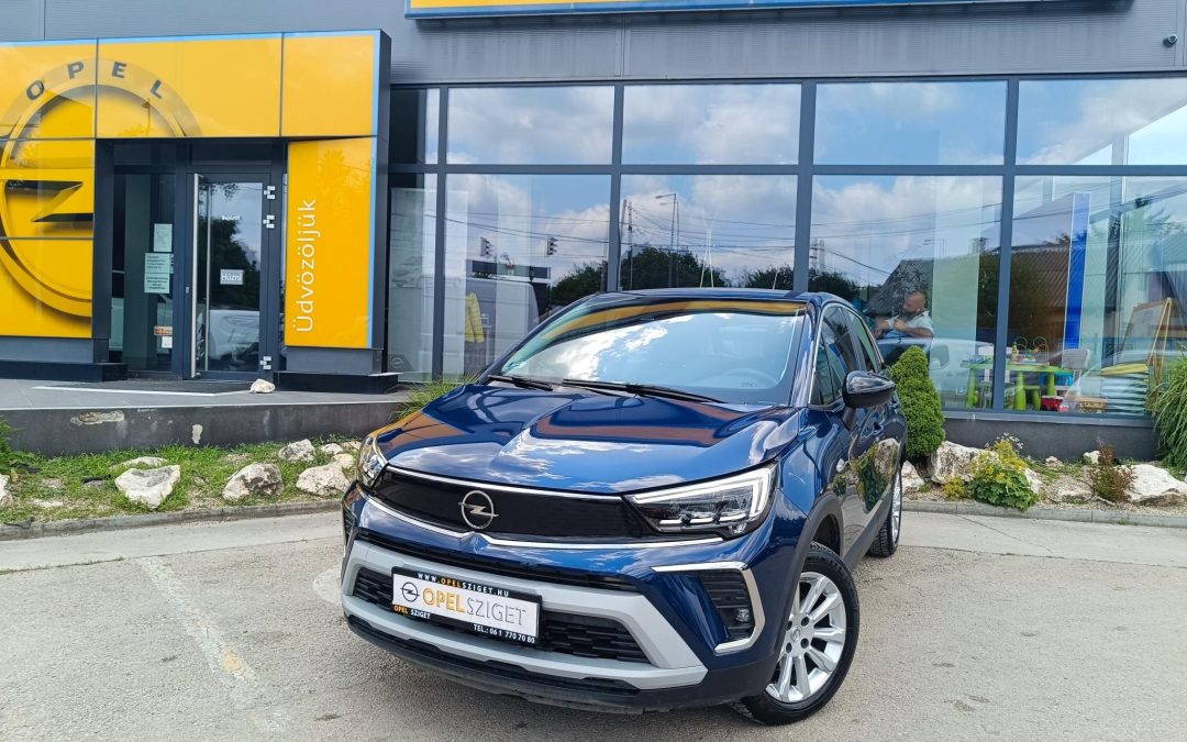 OPEL CROSSLAND 1.2 T Elegance (Automata) ÁFÁS! Magyarországi! Első tulajdonostól! Végig szervizelt! Garanciális!