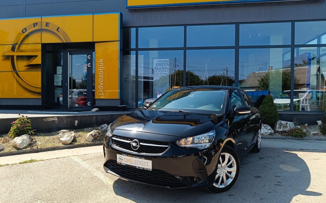 OPEL CORSA F 1.5 CDTI Edition ÁFÁS! Magyarországi!1.tulajdonostól! Végig szervizelt!1Év Garanciával!Gyári Fény