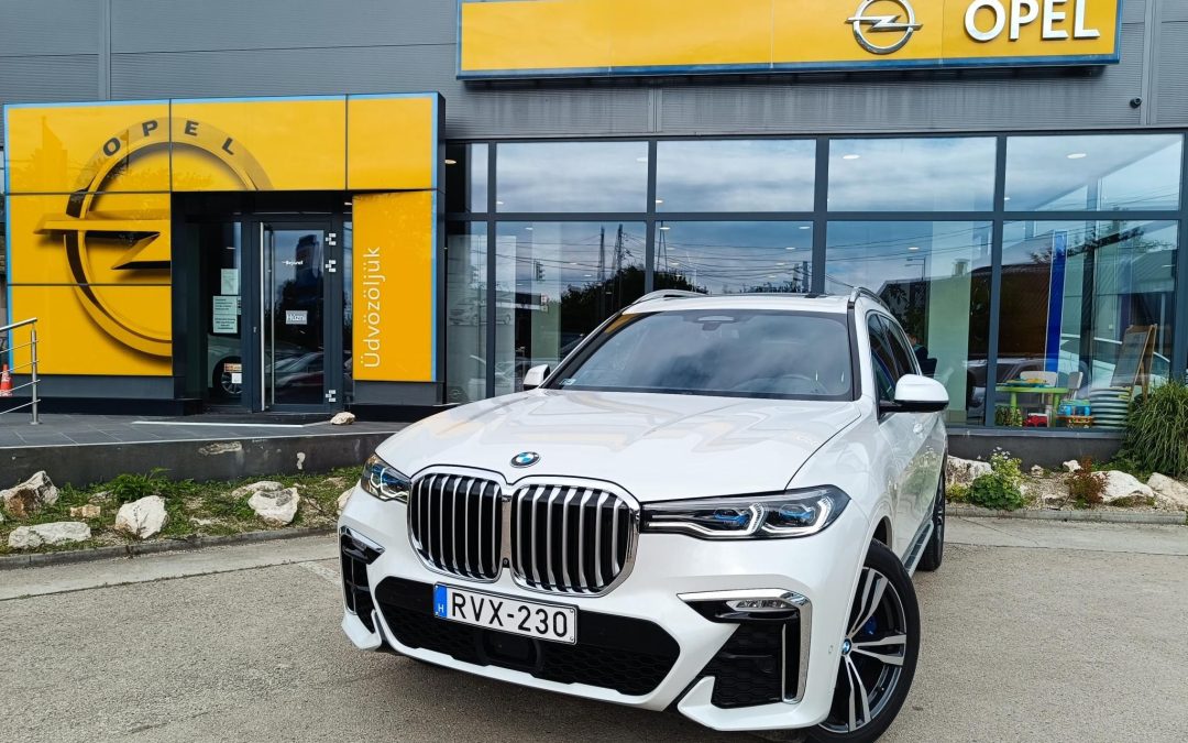 BMW X7 xDrive30d (Automata) M Packet! Magyarországi! 2027-IG GYÁRI GARANCIA! 3.5 T vonóhorog!