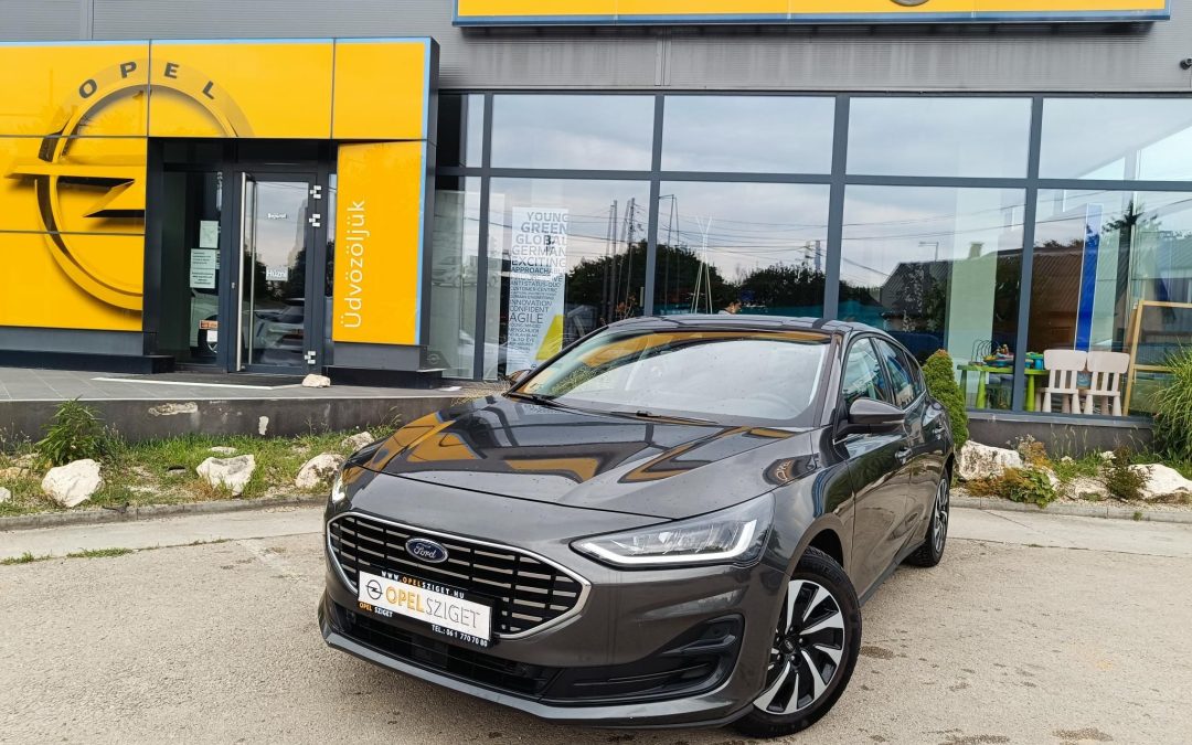 FORD FOCUS 1.0 EcoBoost mHEV Titanium DCT ÁFÁS! Magyarországi!1. Tulajdonostól!Végig szervizelt!1Év Garanciával!