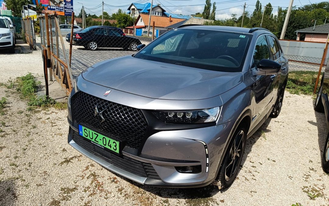 DS DS 7 Crossback 1.6 E-Tense Performance Line EAT8 ÁFÁS! Magyarországi! Első tulajdonostól! Végig szervizelt!