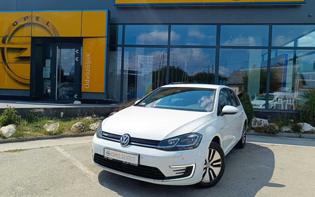 VOLKSWAGEN GOLF VII e-Golf ÁFÁS! Magyarországi!1.tulajdonostól! Végig szervizelt!1Év Garanciával!