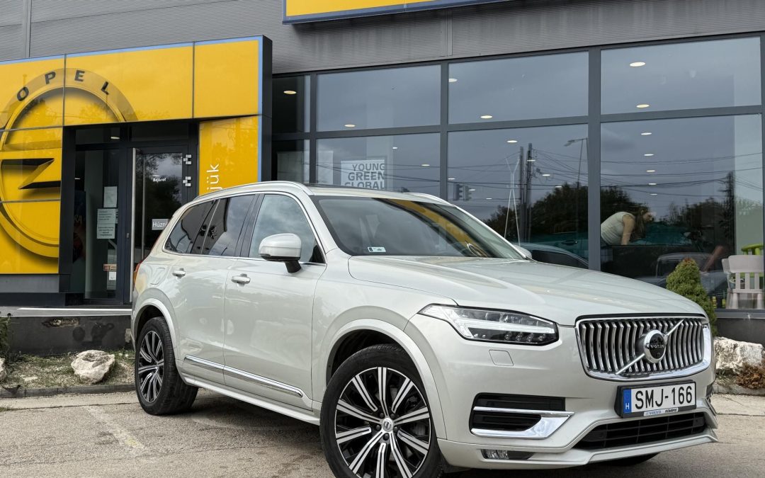 VOLVO XC90 2.0 [B5] MHEV Inscription Geartronic (7 személyes ) Magyarországi! Vezetett Szervízkönyv! Gyári Fényezés!