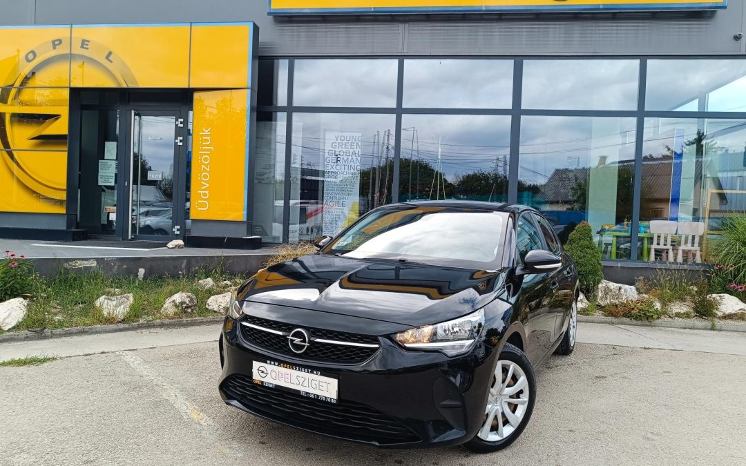 OPEL CORSA F 1.5 CDTI Edition ÁFÁS! Magyarországi!1.tulajdonostól! Végig szervizelt!1Év Garanciával!