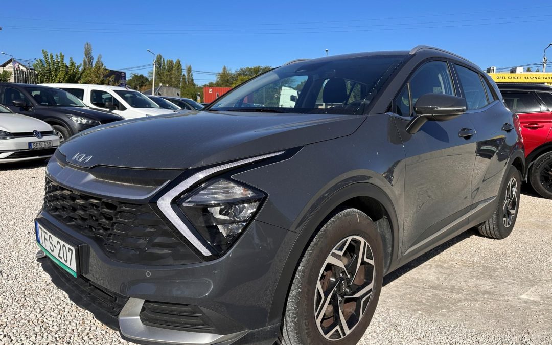 KIA SPORTAGE 1.6 T-GDI Silver ÁFÁS! 1.TULAJDONOSTÓL! MAGYARORSZÁGI! VÉGIG SZERVIZELT! TÖRÉSMENTES!