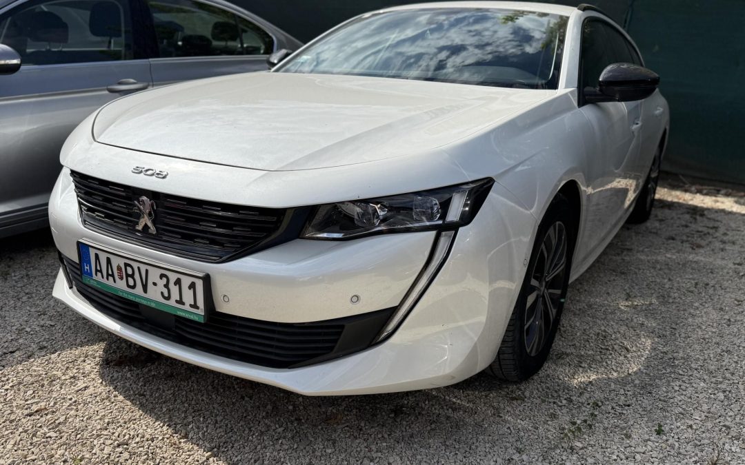 PEUGEOT 508 1.5 BlueHDi Allure Pack EAT8 ÁFÁS! Magyarországi!Végig szervizelt!1.Tulajdonostól!Gyári Fényezés! 42.000KM!