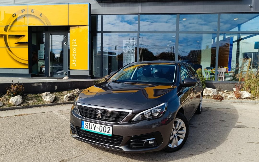 PEUGEOT 308 SW 1.5 BlueHDi Active Pack ÁFÁS! 1.TULAJDONOSTÓL! MAGYARORSZÁGI! VÉGIG SZERVIZELT! 1 ÉV GARANCIÁVAL!