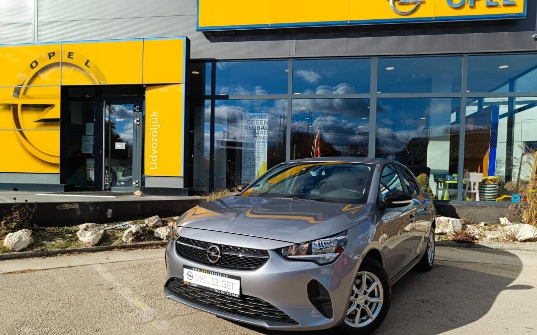 OPEL CORSA 1.2 Edition 1 ÉV GARANCIÁVAL! MAGYARORSZÁGI! VÉGIG VEZETETT SZERVIZKÖNYVES! TÖRÉSMENTES!
