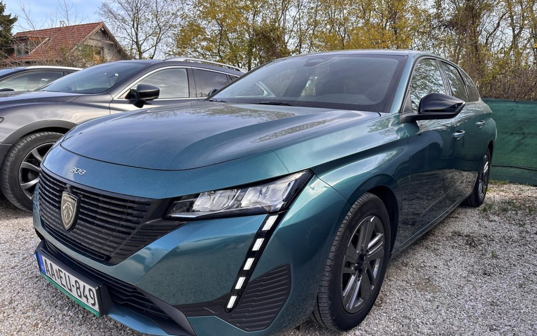PEUGEOT 308 SW 1.5 BlueHDi Active Pack MAGYARORSZÁGI! TÖRÉSMENTES! VÉGIG SZERVIZELT! ÁFÁS!
