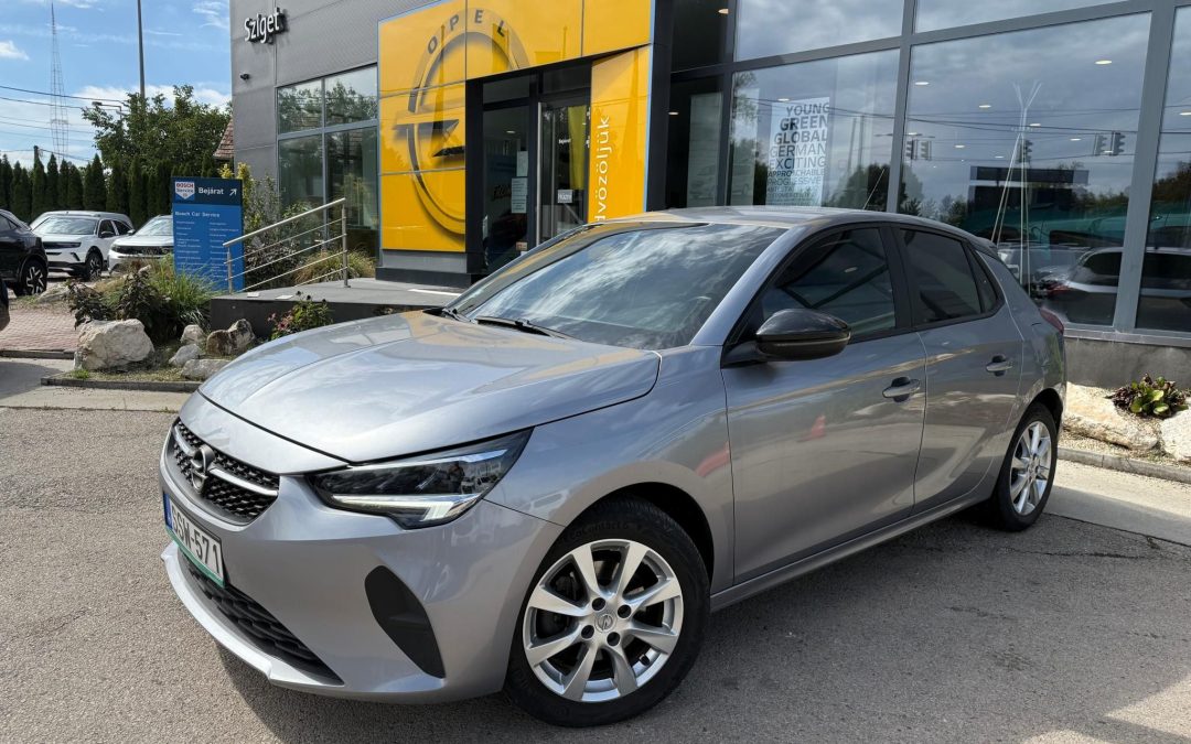 OPEL CORSA F 1.2 T Edition (Automata) MAGYARORSZÁGI! VÉGIG SZERVIZELT! 1 ÉV GARANCIÁVAL!1.TULAJDONOSTÓL!